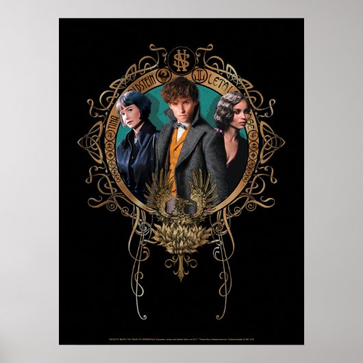 Golden Newt, Tina und Leta Poster (Vorne)