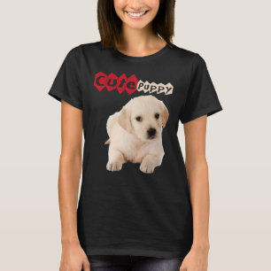 Golden Niedlich Labrador Retriever Puppy T-Shirt