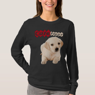 Golden Niedlich Labrador Retriever Puppy T-Shirt