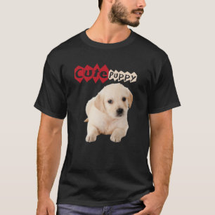 Golden Niedlich Labrador Retriever Welpe T-Shirt