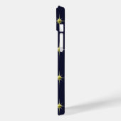 Golden Night Stars Pattern Case-Mate iPhone Hülle (Rückseite / Links)