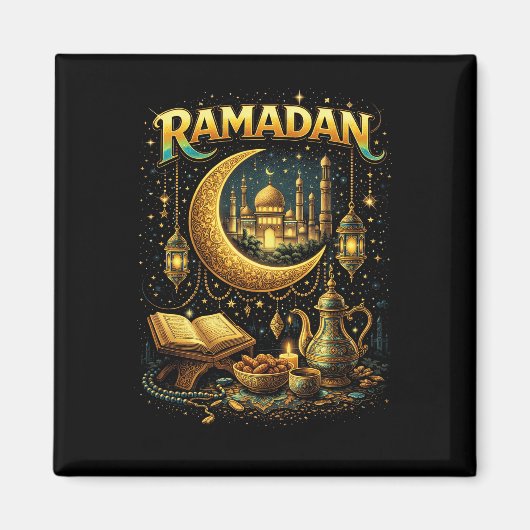 Golden Nights of Ramadan Magnet (Vorne)