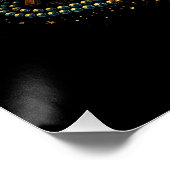 Golden Nights of Ramadan Poster (Ecke)