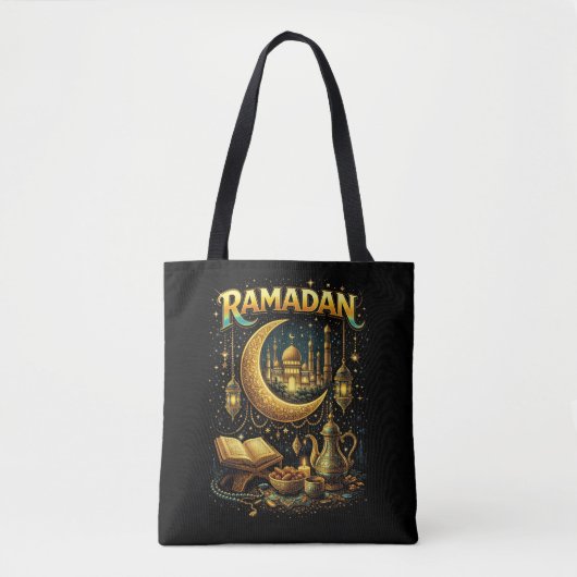 Golden Nights of Ramadan Tasche (Vorderseite)