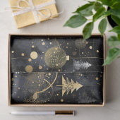 Golden Noir Christmas Seidenpapier (Geschenk)