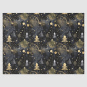 Golden Noir Christmas  Seidenpapier (Vorderseite)