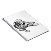 Golden Notes mit Dot Charm Notizblock (Rechte Seite)