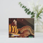Golden Nugget Las Vegas Postkarte (Stehend Vorderseite)