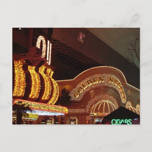 Golden Nugget Las Vegas Postkarte (Vorderseite)