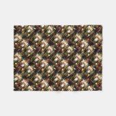 Golden Nutcrackers Fleecedecke (Vorderseite (Horizontal))