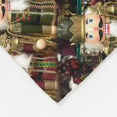 Golden Nutcrackers Fleecedecke (Ecke)