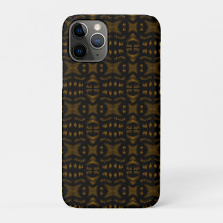 Golden Obsidian Tribal Ikat Pattern Case-Mate iPhone Hülle