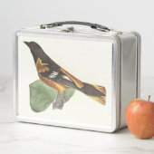 Golden oder Baltimore Oriole (Icterus galbula) Metall Brotdose (Beispiel)
