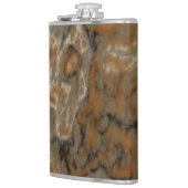 Golden Olive Marmor Flachmann (Links)