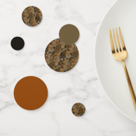 Golden Olive Marmor Konfetti