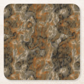 Golden Olive Marmor Rechteckiger Pappuntersetzer (Vorderseite)