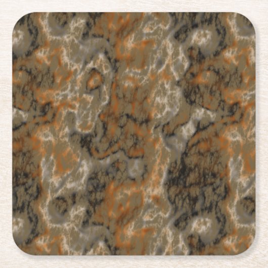 Golden Olive Marmor Rechteckiger Pappuntersetzer (Vorderseite)