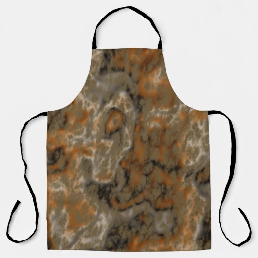 Golden Olive Marmor Schürze (Vorderseite)