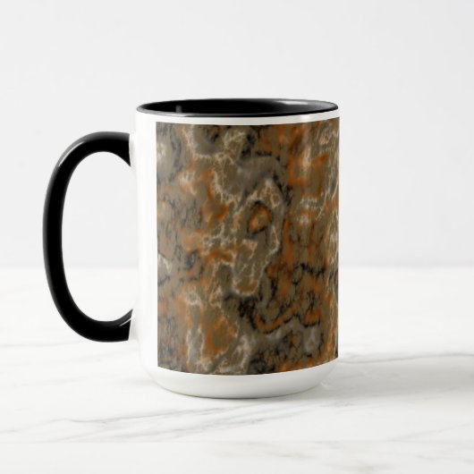 Golden Olive Marmor Tasse (Links)