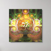 Golden Om Dreams Leinwand (Vorderseite)