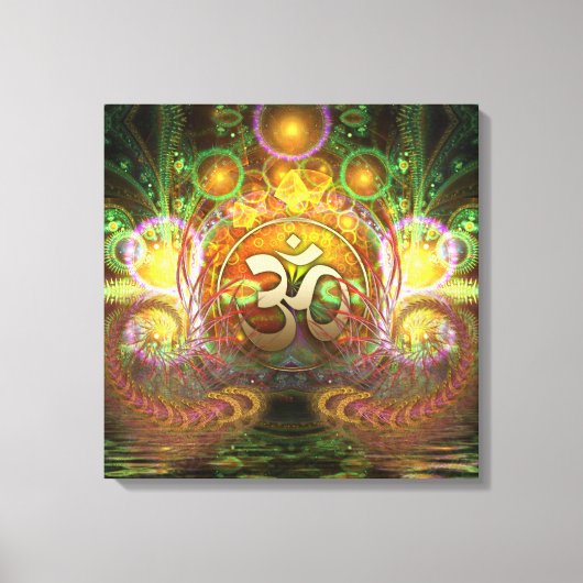 Golden Om Dreams Leinwand (Vorderseite)