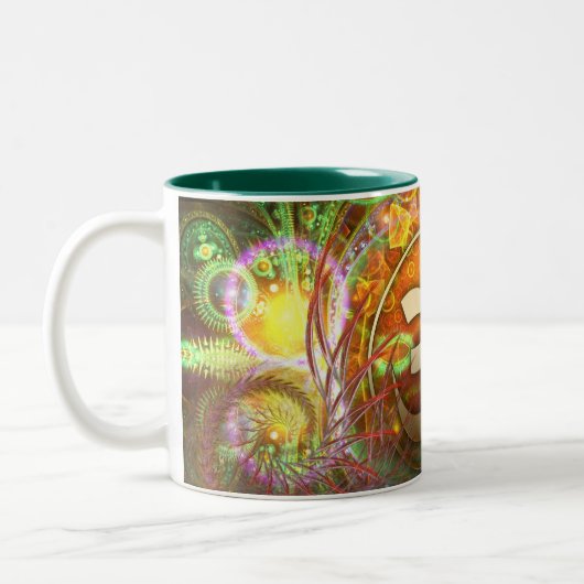 Golden Om / Om Dreams Tasse (Links)