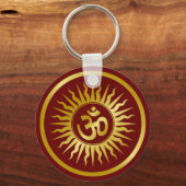 Golden Om Schlüsselanhänger (Vorderseite)