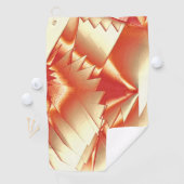 Golden orange bis beige, extrem, grob digitalisier golfhandtuch (Insitu)