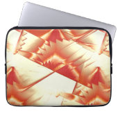 Golden orange bis beige, extrem, grob digitalisier laptopschutzhülle (Vorderseite)