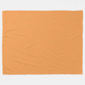 Golden Orange Fleecedecke (Vorderseite (Horizontal))