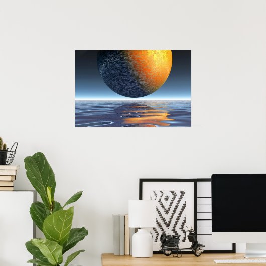 Golden Orb Poster (Heimbüro)