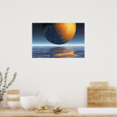 Golden Orb Poster (Küche)