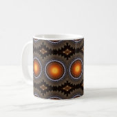 Golden Orb Tower Pattern 00120150507225545 Kaffeetasse (Vorderseite Links)