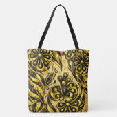 Golden Orbit Bloom Tasche (Rückseite)