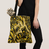Golden Orbit Bloom Tasche (Von Nahem)