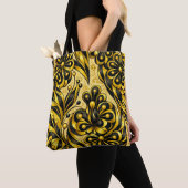 Golden Orbit Bloom   Tasche (Von Nahem)