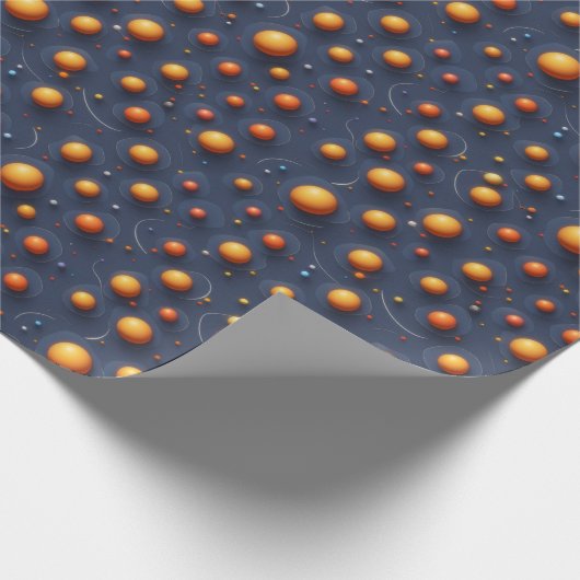 Golden Orbs | Geschenkpapier (Ecke)