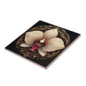 Golden Orchid Design Fliese (Seite)