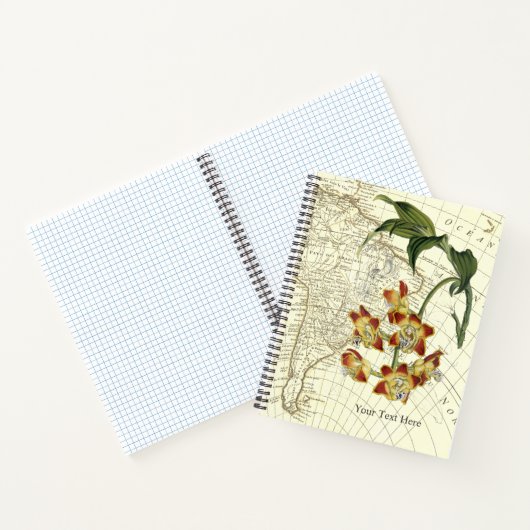 Golden Orchid Explorer-Notebook Notizblock (Innenseite)