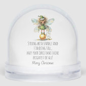 Golden Ornament Fairy  Schneekugeln (Rückseite)