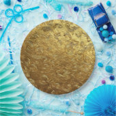 Golden ornament pappteller (Party)