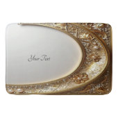Golden Ornate Bath Mat Badematte (Vorderseite)