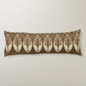 Golden Ornate Body Pillow Seitenschläferkissen (Rückseite)