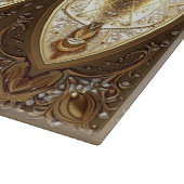 Golden Ornate Cutting Board Schneidebrett (Ecke)