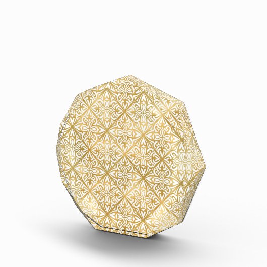 Golden Ornate Fotoblock (Rechts)