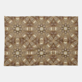Golden Ornate Kitchen Towel Geschirrtuch (Horizontal)
