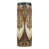 Golden Ornate Thermal Tumbler Thermosbecher (Rückseite)