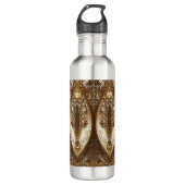 Golden Ornate Water Bottle Edelstahlflasche (Vorderseite)