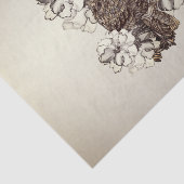 Golden Owl Cream Seidenpapier (Ausschnitt)