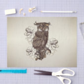 Golden Owl Cream Seidenpapier (Handwerk)